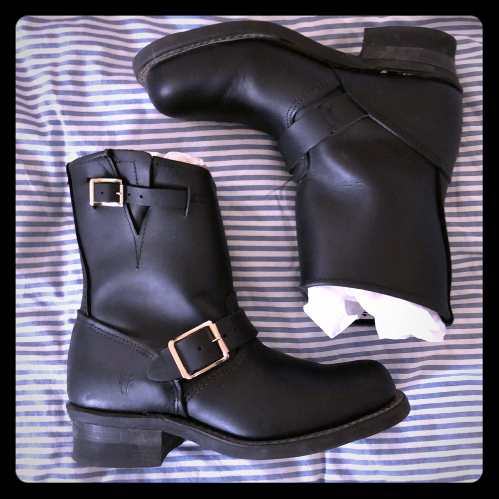 Frye Engineer Boots 8R size 6 ½ EUC